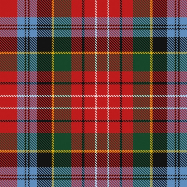 Caledonia tartan swatch