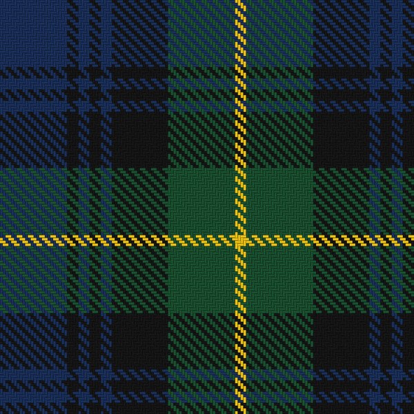 Gordon tartan swatch