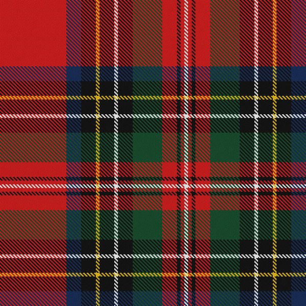 Stewart tartan swatch